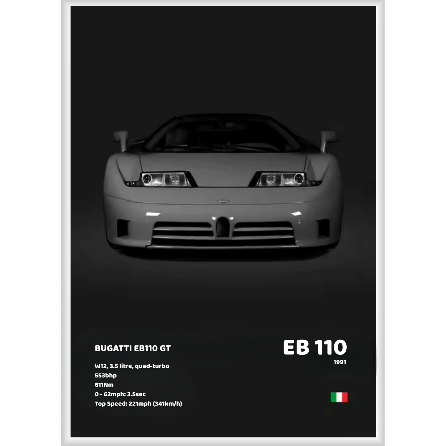 Bugatti EB110 GT ''El Enigma De Los Noventa''