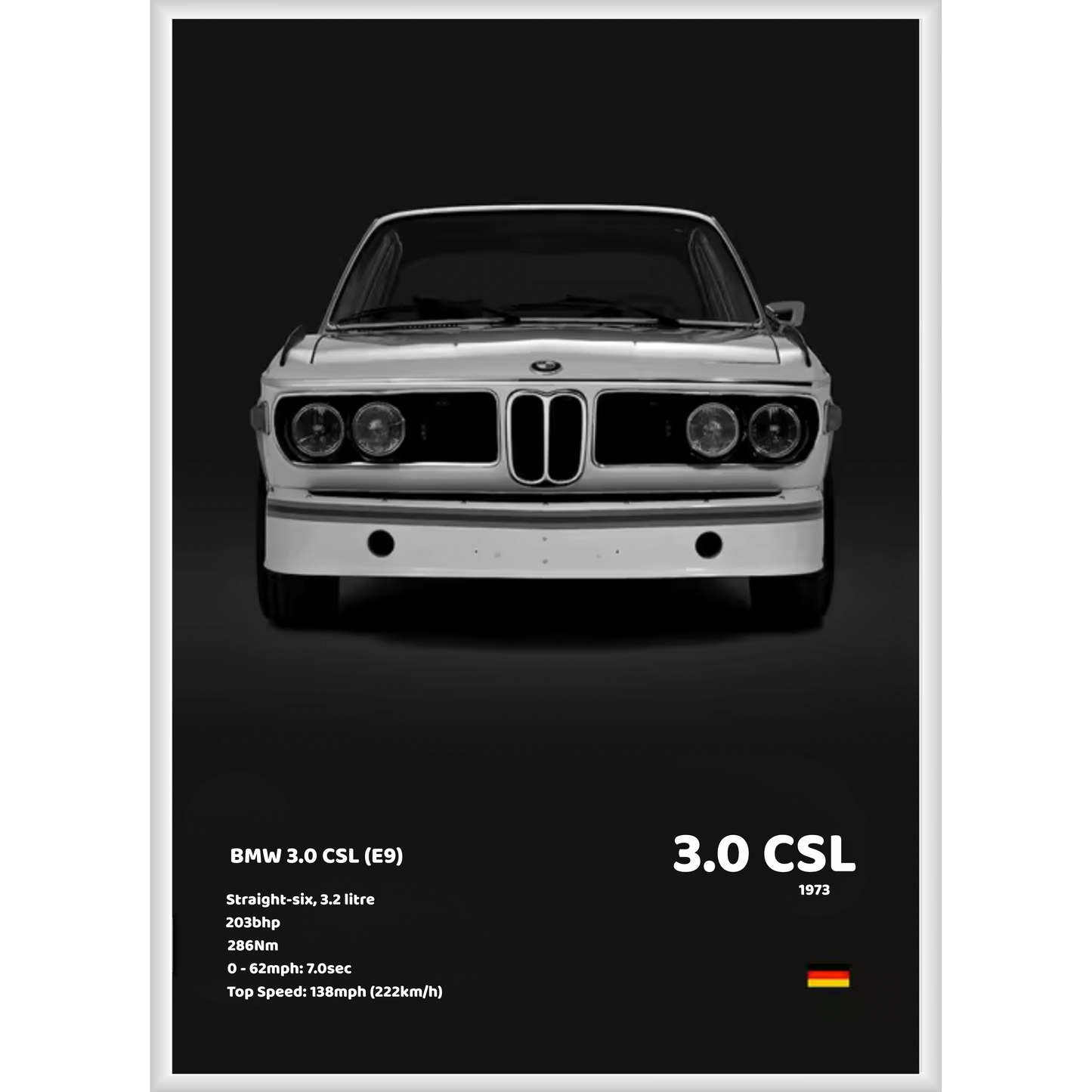 BMW 3.0 CSL ''Elegancia Con Garra''
