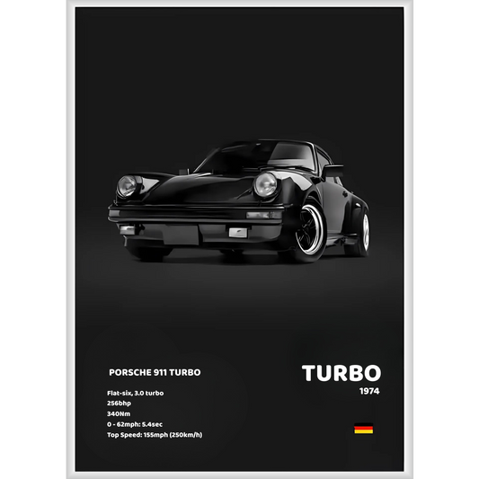 Porsche 911 Turbo (1974) ''El Salvaje Original''
