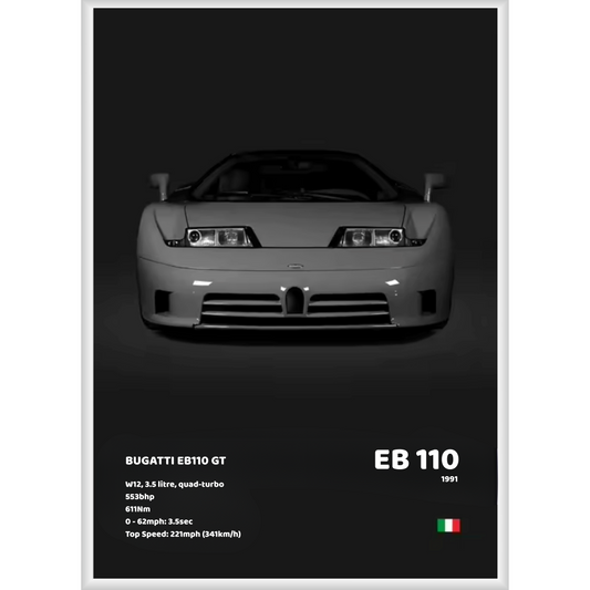 Bugatti EB110 GT ''El Enigma De Los Noventa''