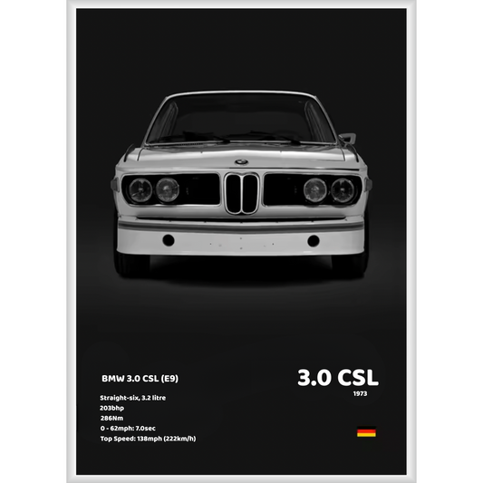 BMW 3.0 CSL ''Elegancia Con Garra''